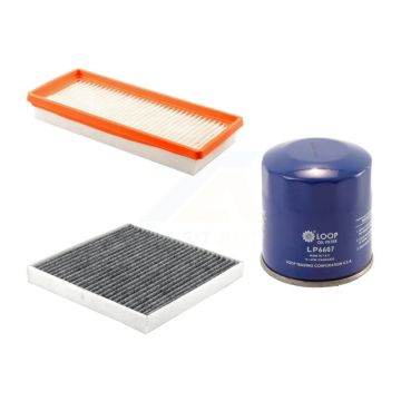 1x Air + 1x Cabin + 1x Engine Oil Filter Filter (3 Total) Kit For Smart Fortwo 1.0L KFM-104171