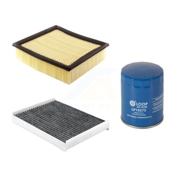 1x Air + 1x Cabin + 1x Engine Oil Filter Filter (3 Total) Kit For Ford F-150 Expedition KFM-104186