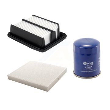 1x Air + 1x Cabin + 1x Engine Oil Filter Filter (3 Total) Kit For Honda Accord KFM-104196