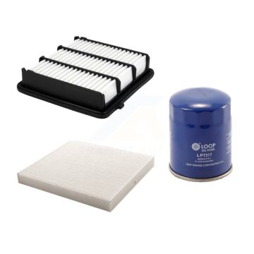 1x Air + 1x Cabin + 1x Engine Oil Filter Filter (3 Total) Kit For Honda Accord KFM-104197