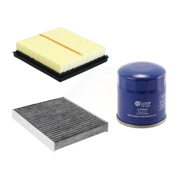 1x Air + 1x Cabin + 1x Engine Oil Filter Filter (3 Total) Kit For Lexus UX250h KFM-104212