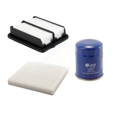 1x Air + 1x Cabin + 1x Engine Oil Filter Filter (3 Total) Kit For 2010-2014 Honda Insight KFM-104214
