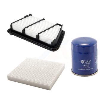 1x Air + 1x Cabin + 1x Engine Oil Filter Filter (3 Total) Kit For 17-18 Honda CR-V 2.4L KFM-104216