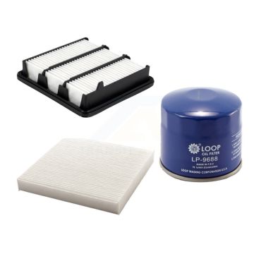 1x Air + 1x Cabin + 1x Engine Oil Filter Filter (3 Total) Kit For 2023 Acura Integra KFM-104222