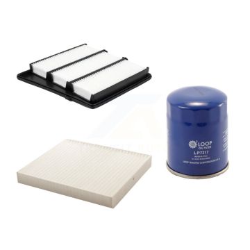 1x Air + 1x Cabin + 1x Engine Oil Filter Filter (3 Total) Kit For Nissan NV2500 NV3500 XD KFM-104225