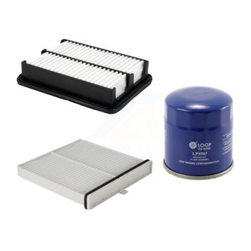 1x Air + 1x Cabin + 1x Engine Oil Filter Filter (3 Total) Kit For Toyota Yaris KFM-104229