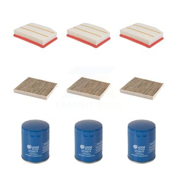 3x Air + 3x Cabin + 3x Engine Oil Filter (9 Total) Kit For GMC Chevrolet Silverado 1500 KFM-104241