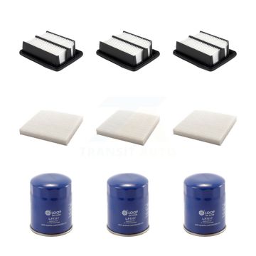 3x Air + 3x Cabin + 3x Engine Oil Filter (9 Total) Kit For 2020-2022 Honda CR-V 2.0L KFM-104275