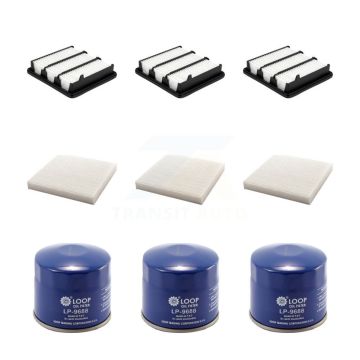 3x Air + 3x Cabin + 3x Engine Oil Filter (9 Total) Kit For 2023 Acura Integra KFM-104297