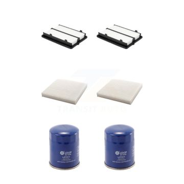2x Air + 2x Cabin + 2x Engine Oil Filter (6 Total) Kit For Acura RDX KFM-104336