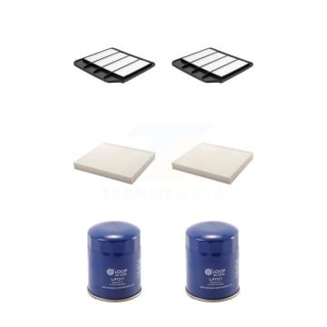 2x Air + 2x Cabin + 2x Engine Oil Filter (6 Total) Kit For INFINITI QX80 Nissan Armada KFM-104354