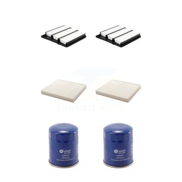 2x Air + 2x Cabin + 2x Engine Oil Filter (6 Total) Kit For Nissan NV2500 NV3500 TITAN XD KFM-104384