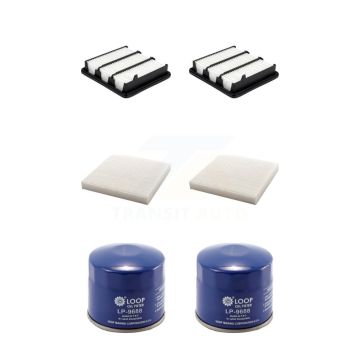 2x Air + 2x Cabin + 2x Engine Oil Filter (6 Total) Kit For 2023 Acura Integra KFM-104388