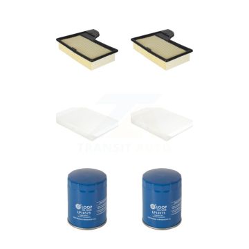 2x Air + 2x Cabin + 2x Engine Oil Filter (6 Total) Kit For Ford Mustang KFM-104411