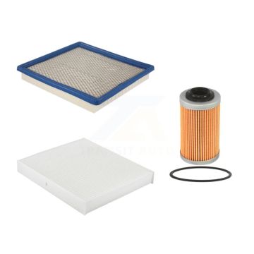 1x Air + 1x Cabin + 1x Engine Cartridge Oil Filter (3 Total) Kit For Chevrolet Colorado KFM-104433