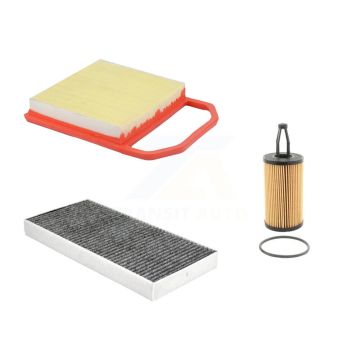 1x Air + 1x Cabin + 1x Engine Cartridge Oil Filter (3 Total) Kit For KFM-104439