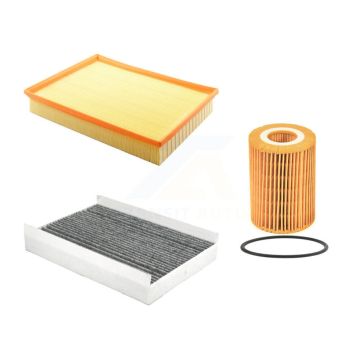 1x Air + 1x Cabin + 1x Engine Cartridge Oil Filter (3 Total) Kit For Mercedes-Benz 2500 KFM-104446