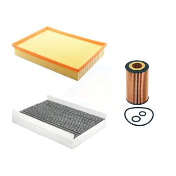 1x Air + 1x Cabin + 1x Engine Cartridge Oil Filter (3 Total) Kit For Mercedes-Benz 2500 KFM-104448