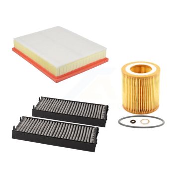 1x Air + 1x Cabin + 1x Engine Cartridge Oil Filter (3 Total) Kit For BMW X5 KFM-104477