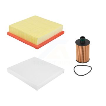 1x Air + 1x Cabin + 1x Engine Cartridge Oil Filter (3 Total) Kit For Jeep Grand Cherokee KFM-104478