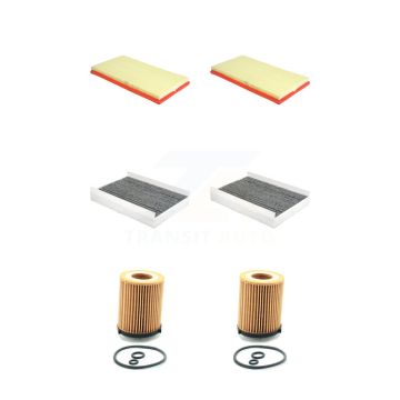 2x Air + 2x Cabin + 2x Engine Cartridge Oil Filter (6 Total) Kit For Mercedes-Benz Metris KFM-104520