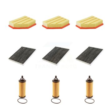 3x Air + 3x Cabin + 3x Engine Cartridge Oil Filter (9 Total) Kit For Chrysler Pacifica KFM-104597