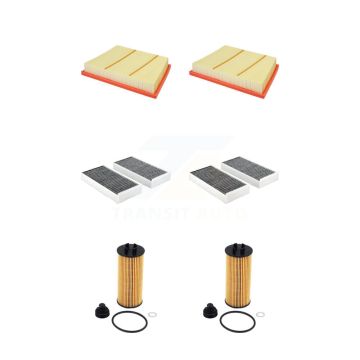 2x Air + 2x Cabin + 2x Engine Cartridge Oil Filter (6 Total) Kit For Mini BMW X1 Cooper KFM-104646