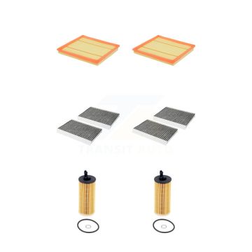 2x Air + 2x Cabin + 2x Engine Cartridge Oil Filter (6 Total) Kit For 15 BMW 740Ld xDrive KFM-104658