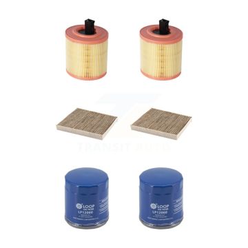 2x Air + 2x Cabin + 2x Engine Oil Filter (6 Total) Kit For Chevrolet Cruze KFM-104684