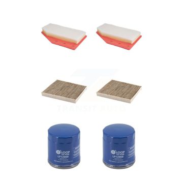 2x Air + 2x Cabin + 2x Engine Oil Filter (6 Total) Kit For Chevrolet Malibu Buick Regal KFM-104688