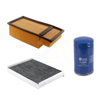 1x Air + 1x Cabin + 1x Engine Oil Filter Filter (3 Total) Kit For Ford F-750 F-650 6.7L KFM-104719