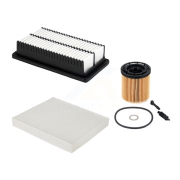 1x Air + 1x Cabin + 1x Engine Cartridge Oil Filter (3 Total) Kit For Hyundai Venue KFM-104755
