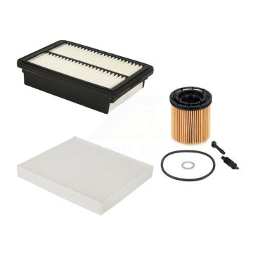 1x Air + 1x Cabin + 1x Engine Cartridge Oil Filter (3 Total) Kit For Hyundai Kona 1.6L KFM-104756