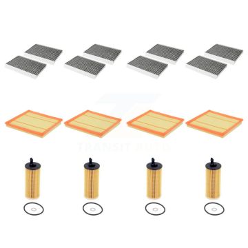 4x Air + 4x Cabin + 4x Engine Cartridge Oil Filter (12 Total) Kit For 15 BMW 740Ld xDrive KFM-104896