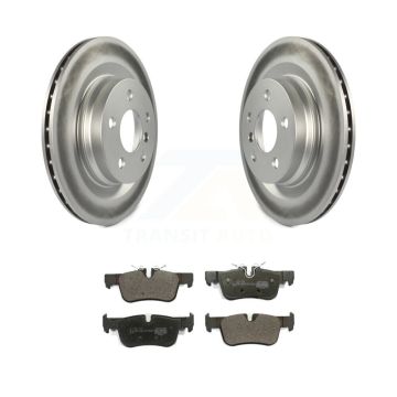 Rear Coated Brake Rotor Ceramic Pad Kit For BMW X1 Mini X2 Cooper Countryman Clubman 228i KGT-102044