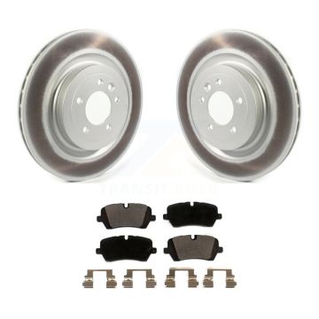 Rear Coated Disc Brake Rotors And Ceramic Pads Kit For Land Rover Range Sport Discovery KGT-102243
