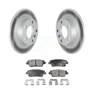 Rear Coated Disc Brake Rotors And Ceramic Pads Kit For Mini Cooper Countryman Paceman KGT-102485