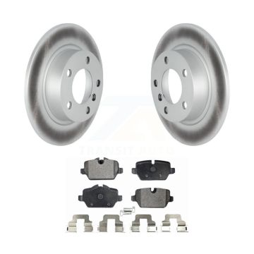 Rear Coated Disc Brake Rotors And Ceramic Pads Kit For Mini Cooper Countryman Paceman KGT-102486