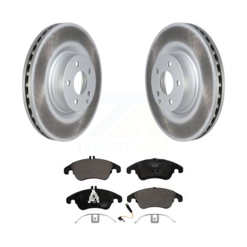 Front Coated Disc Brake Rotors And Ceramic Pads Kit For Mercedes-Benz E400 E550 C250 KGT-102611