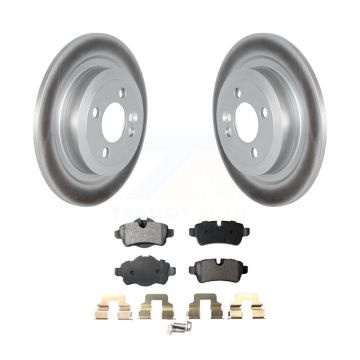 Rear Coated Disc Brake Rotors And Ceramic Pads Kit For Mini Cooper KGT-102679