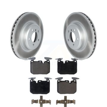 Front Coat Brake Rotor Ceramic Pad Kit For BMW 335i xDrive 435i 440i Gran Coupe 340i GT 3 KGT-102724