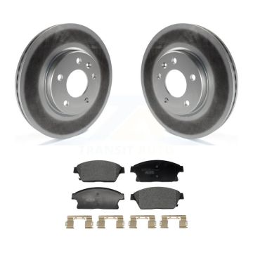 Front Coat Disc Brake Rotor Ceramic Pad Kit For Chevrolet Cruze Buick Verano Orlando Volt KGT-103242