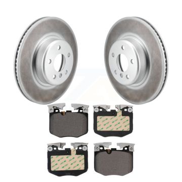 Front Coated Disc Brake Rotors And Ceramic Pads Kit For Toyota GR Supra KGT-103253