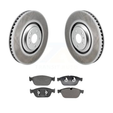 Front Coated Disc Brake Rotors And Ceramic Pads Kit For Audi SQ5 A8 Quattro KGT-103265