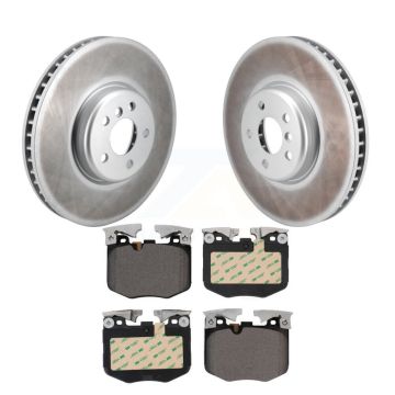 Front Coat Brake Rotor Ceramic Pad Kit For BMW 330i xDrive 530i Toyota GR Supra 330e 430i KGT-103303