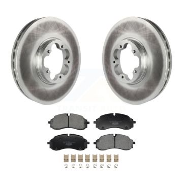 Front Coated Disc Brake Rotors Ceramic Pad Kit For Ford Transit-250 Transit-350 E-Transit KGT-103441
