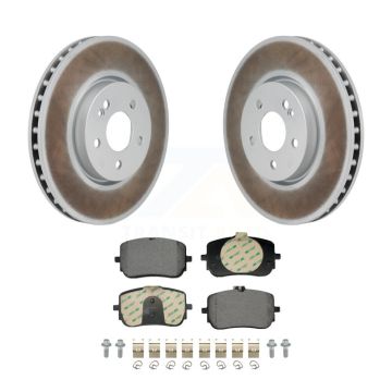 Front Coat Brake Rotor Ceramic Pad Kit For Mercedes-Benz A220 CLA250 With Standard Brakes KGT-103462
