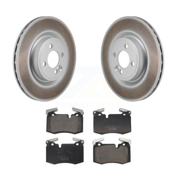 Front Coated Brake Rotors Ceramic Pad Kit For Mini Cooper With 316mm Diameter Rotor KGT-103468