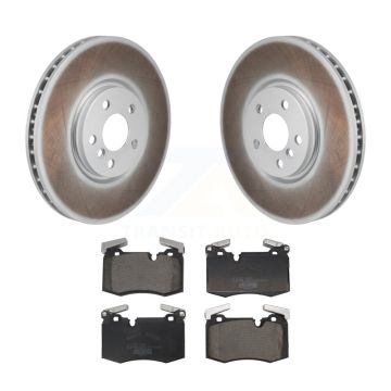 Front Coat Brake Rotor Ceramic Pad Kit For 16 Mini Cooper With 316mm Diameter KGT-103469