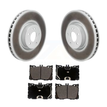 Front Coat Brake Rotor Ceramic Pad Kit For Mercedes-Benz C43 AMG GLC43 E450 E400 C450 E53 KGT-103488